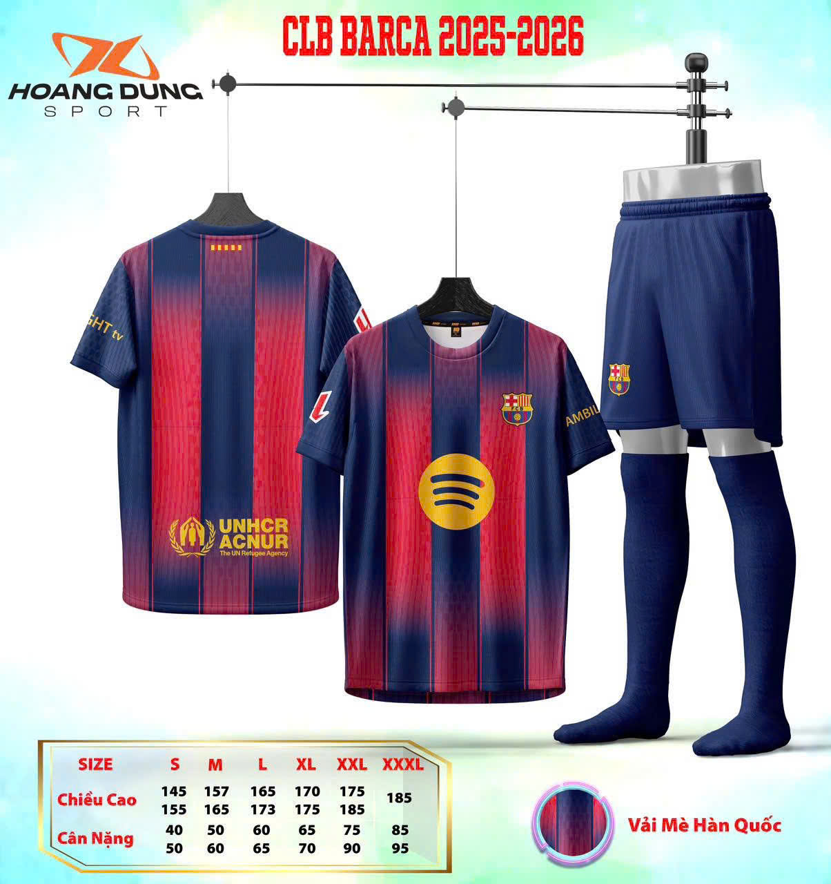 Barca 2025/26 - Red&Blue