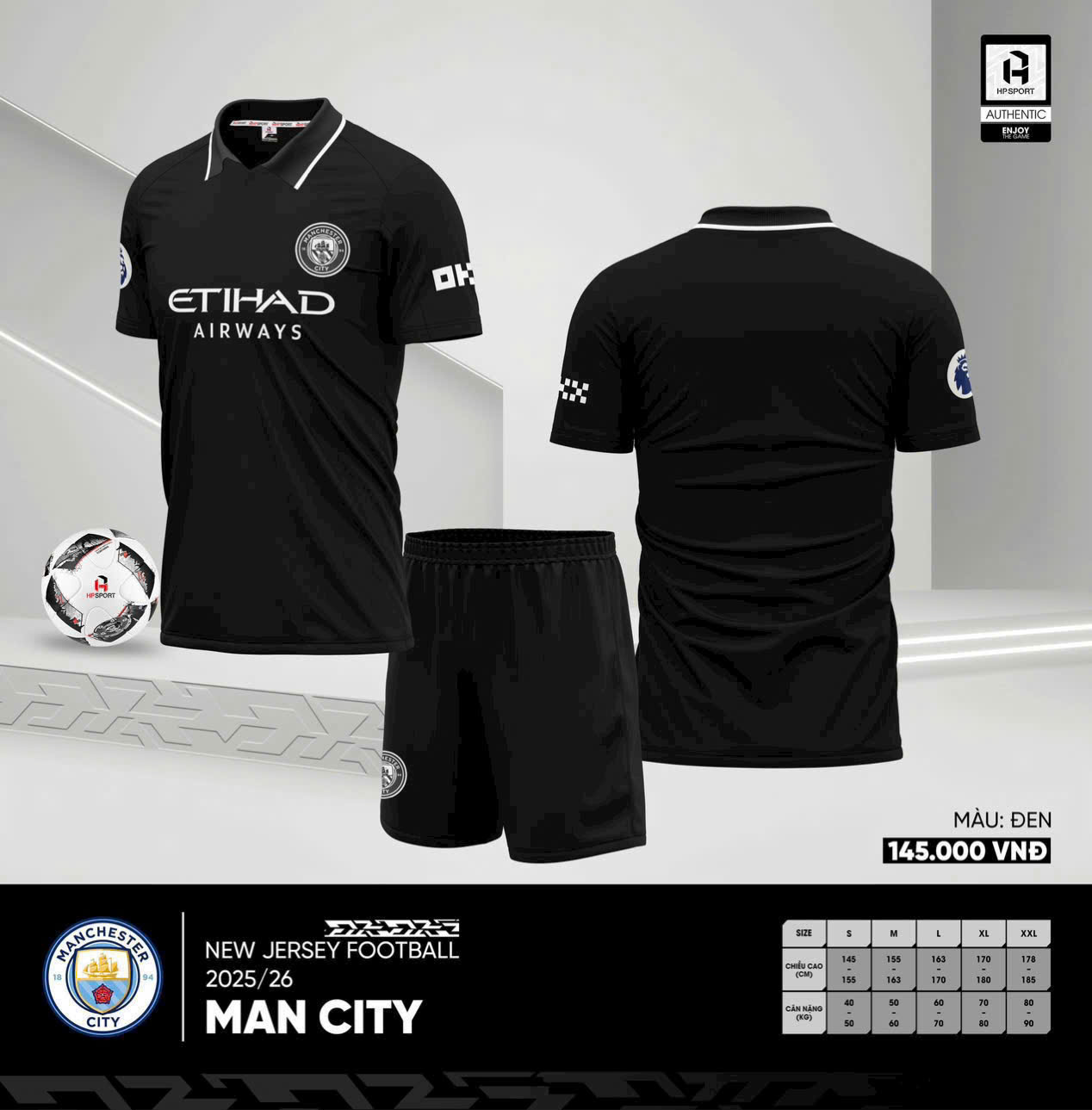 Man City 2025/26 - Black