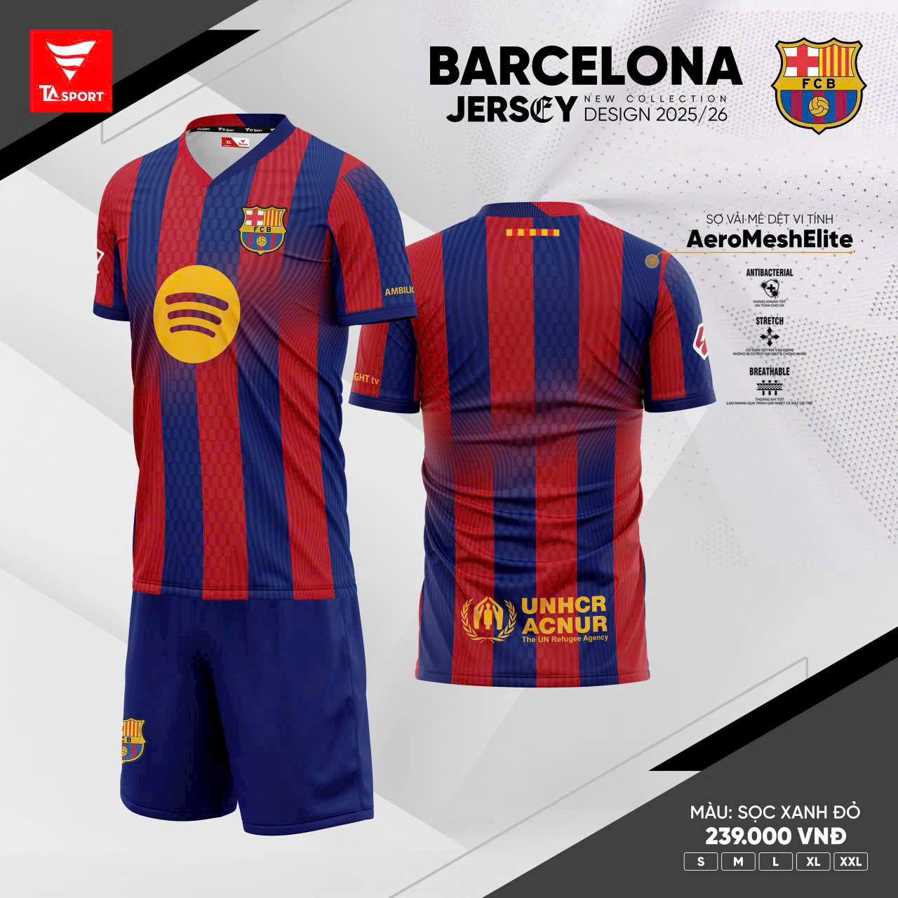 Barca 2025/26 - Red&Blue